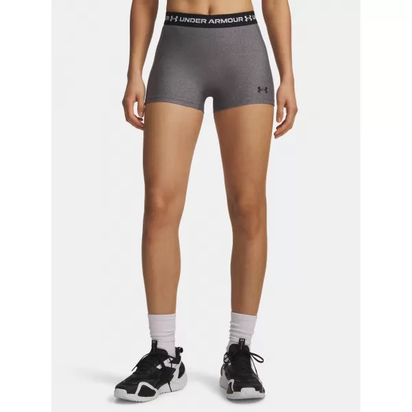  Pantaloni scurți de damă UNDER ARMOUR HEATGEAR SHORTY 6010725-019 GRI 