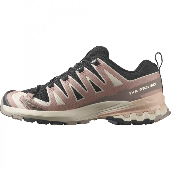  Pantofi de dama SALOMON XA PRO 3D V9 W L47882800 NEGRU/BURLWOOD/TRANDAFIR DE MAHON 
