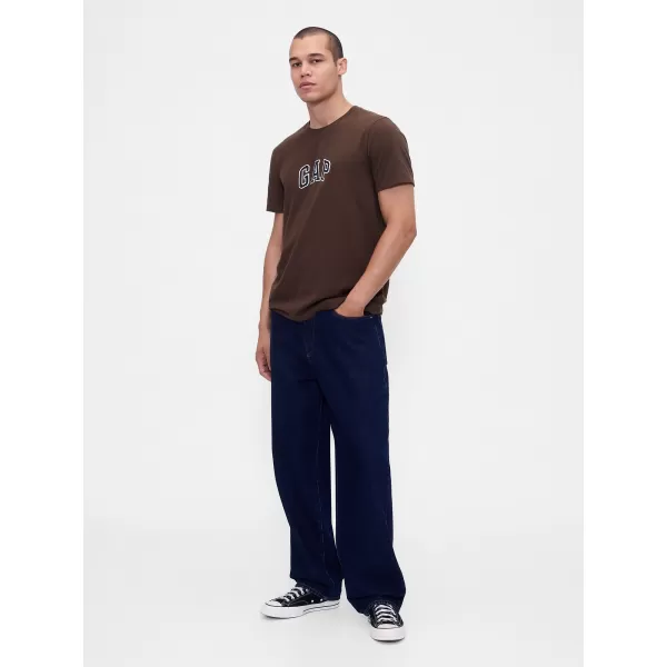  Tricou pentru bărbați GAP LOGO TEE 570044-44 MARO LEMNOS 