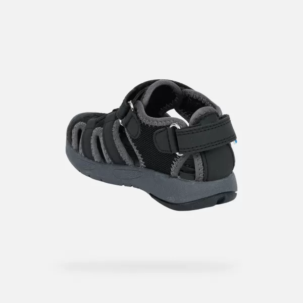  Sandale pentru baieti GEOX MULTY B650FA05014C9999 NEGRU 
