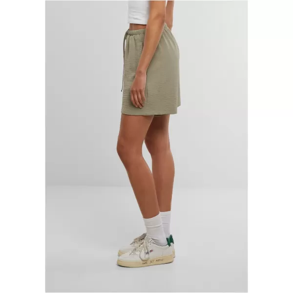  Pantaloni scurți de damă URBAN CLASSICS TB7522 MĂSLINE PALID 