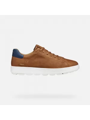 Adidași pentru bărbați GEOX SPHERICA ECUB-1 G014537 MARO DESCHIS