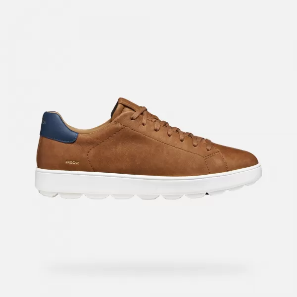  Adidași pentru bărbați GEOX SPHERICA ECUB-1 G014537 MARO DESCHIS 