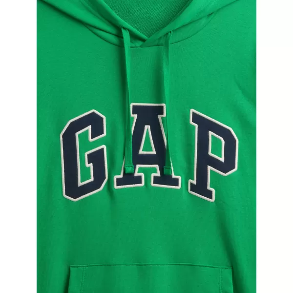  Hanorac pentru bărbați GAP FRENCH TERRY PULLOVER LOGO HOODIE 868460-09 VERDE GALANT 