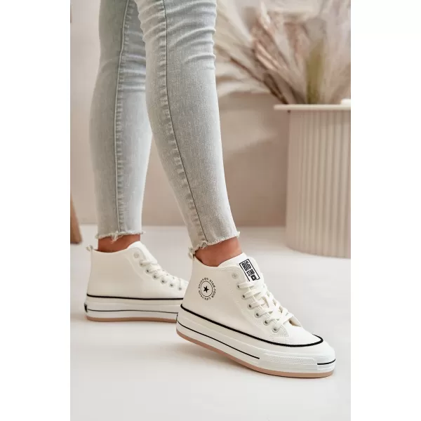  Adidași de damă BIG STAR OO274061 WHITE Pantofi Big Star 