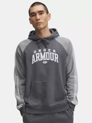 Hanorac pentru bărbați UNDER ARMOUR UA RIVAL FLC CB HOOD 6003958-025 GRI