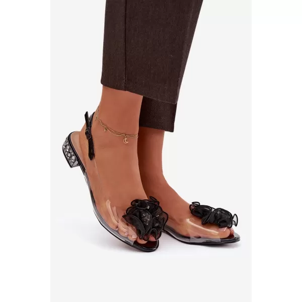  Sandale de dama D&A MR52-230 NEGRU 