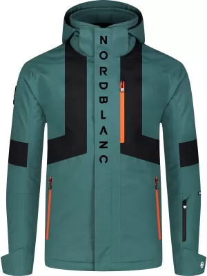 Jachetă de schi pentru bărbați NORDBLANC WILDLIFE NBWJM8295 VERDE