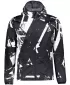 Jachetă softshell premium pentru bărbați ALTISPORT VOJ/ALM079JACK01 ALB-NEGRU