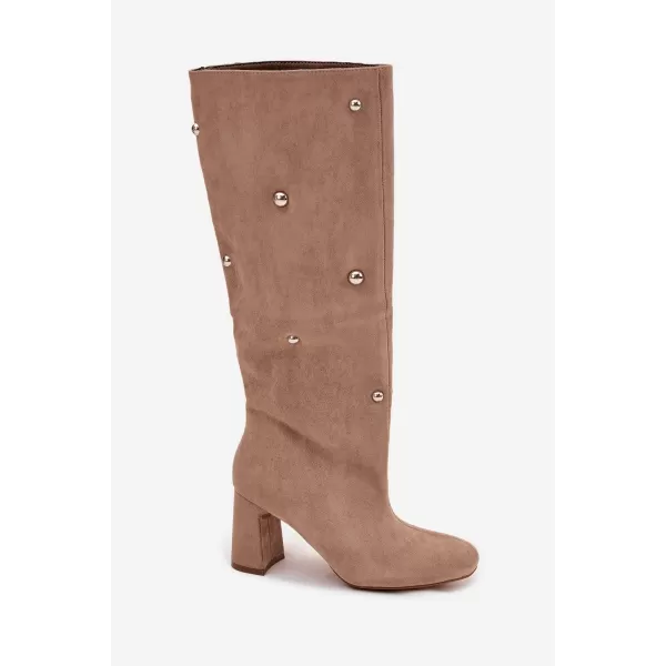  Cizme de dama BOTO LUCINDA 40118 KAKI 