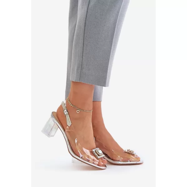  Sandale de dama S.BARSKI MR42-031 ARGINT 