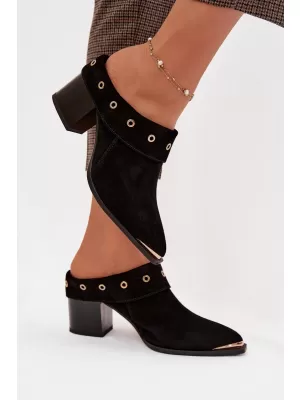 Pantofi de dama D&A CR61-3059 NEGRU