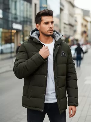 Jachetă pentru bărbați DSTREET TX5092 VERDE