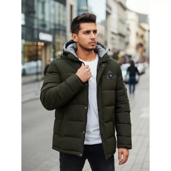  Jachetă pentru bărbați DSTREET TX5092 VERDE 