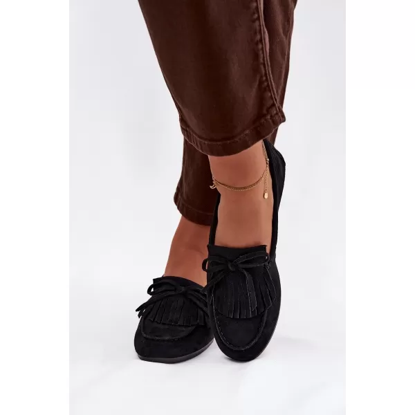 Mocasini de dama BOTO JANELISSE 41308 NEGRU 