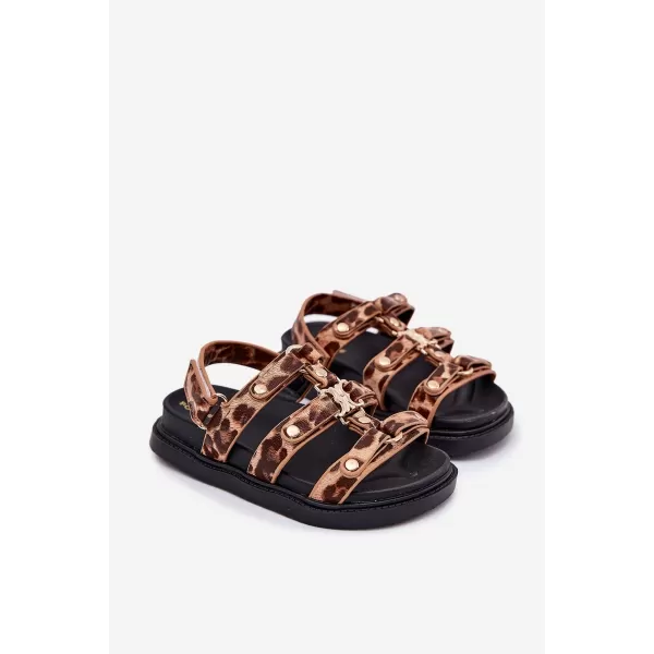  Sandale pentru copii BOTO LUNESSA 38047 LEOPARD 