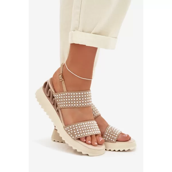  Sandale de dama D&A CR61-3067 BEJ 