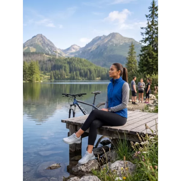  Vesta softshell dama ALTISPORT NoPrint NP/ALW965 ALBASTRU REGAL 