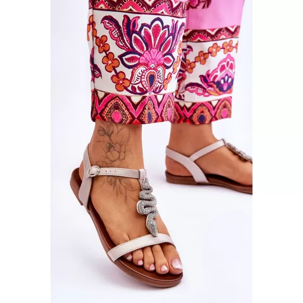  Sandale de dama S.BARSKI KV-5541-42 BEJ 