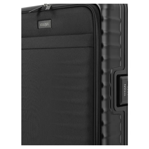  Valiză TITAN Overseas S Front pocket MADRASTRA NEAGRA 