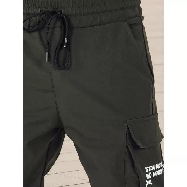  Pantaloni pentru bărbați DSTREET UX4162 VERDE 
