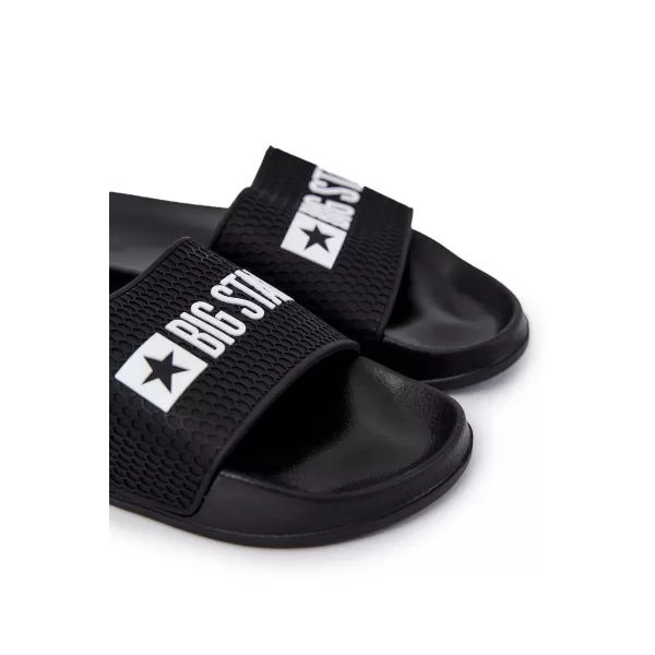  Papuci barbati BIG STAR JJ174505 NEGRI Pantofi Big Star 