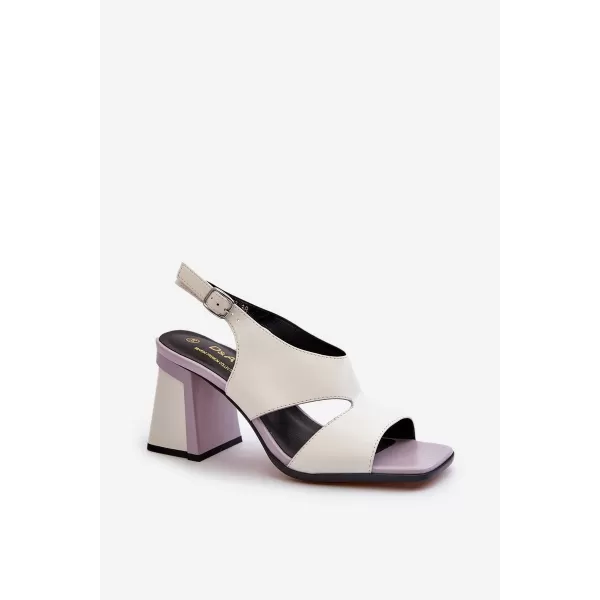  Sandale de dama D&A MR38-153 ALB 