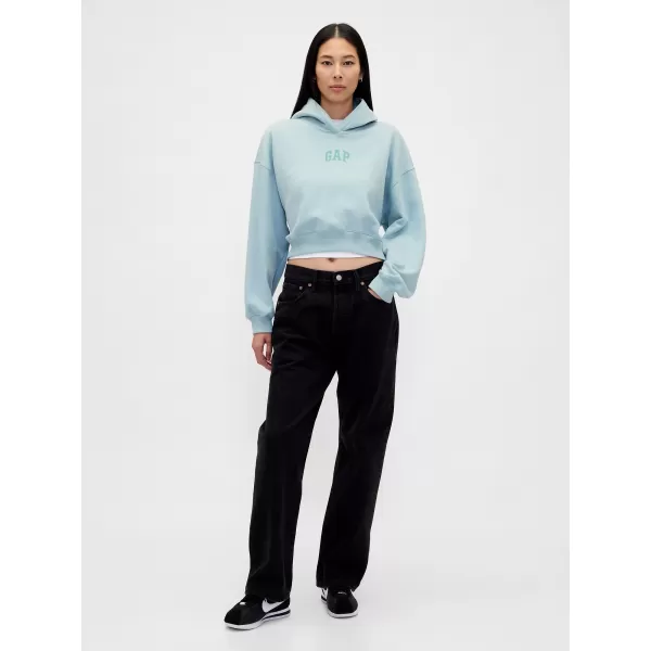  Hanorac de dama GAP LOGO CROPPED HOODIE PULLOVER 841725-20 TOAMNA USOARA 