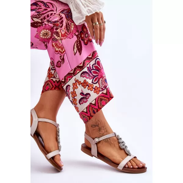  Sandale de dama S.BARSKI KV-5541-42 BEJ 