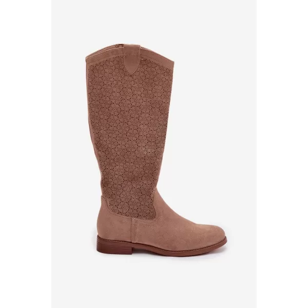  Cizme de dama S.BARSKI HY61-8022 BEJ 