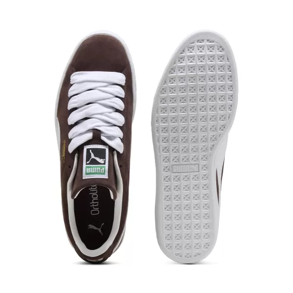  Cizme PUMA SUEDE CLASSIC 399781_34 CHOCOLATE BROWN/ MARO CIOCOLATĂ/ALB PUMA 