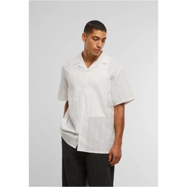  Cămașă pentru bărbați URBAN CLASSICS TB7569 ALB 