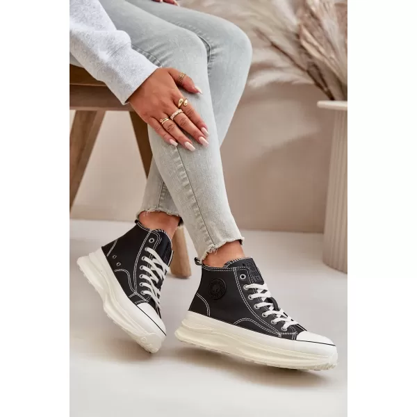  Adidași de damă BIG STAR OO274068 NEGRI Pantofi Big Star 