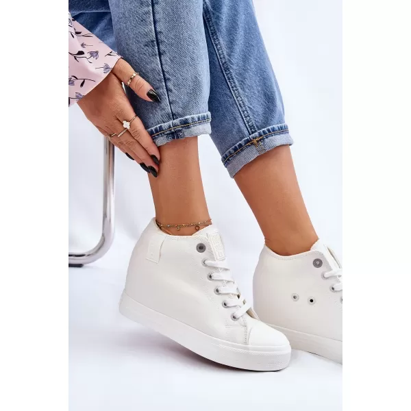  Adidași de damă BIG STAR LL274035 WHITE Pantofi Big Star 