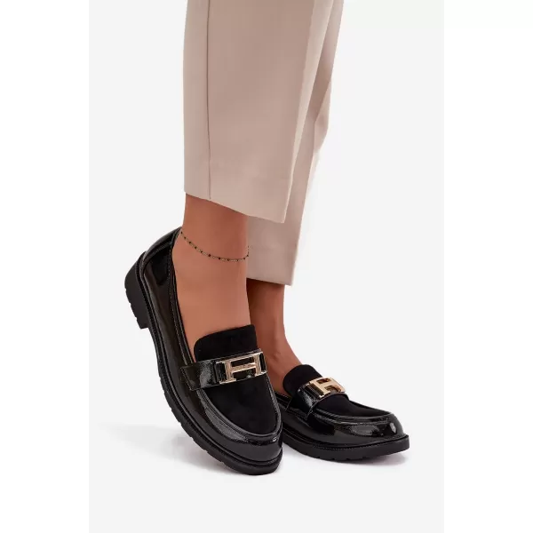  Pantofi de dama S.BARSKI HY52-545 NEGRU 