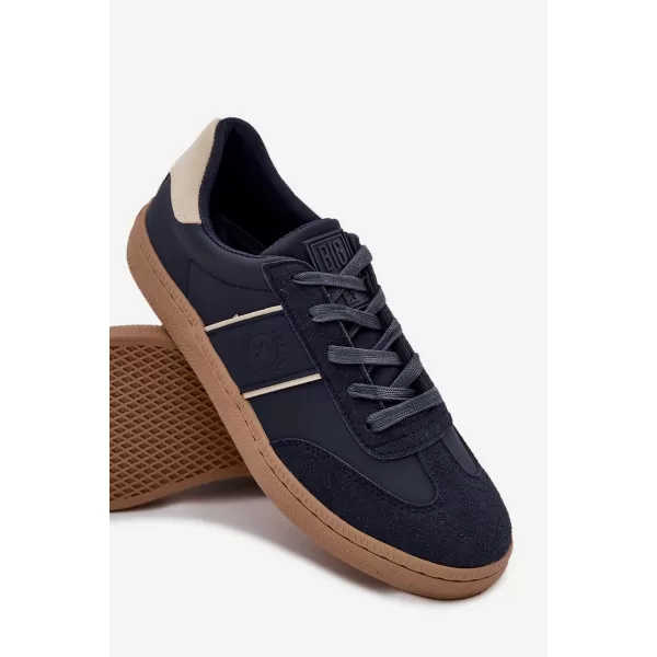  Pantofi bărbați BIG STAR SS174079 ALBASTRU Pantofi Big Star 