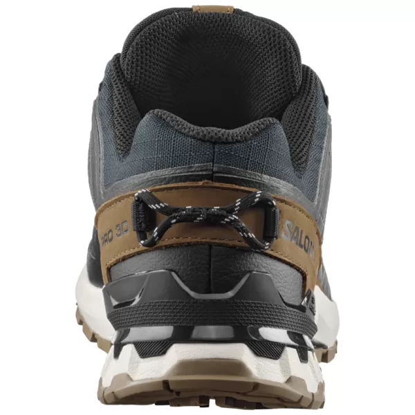  Pantofi pentru bărbați SALOMON XA PRO 3D V9 GTX LIFELONG M L47963800 NEGRU/COYOTE BROWN/GHEAȚĂ DE VANILIE 