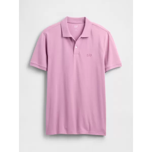  Tricou pentru bărbați cu guler GAP POLO SHIRT 586306-37 MOV FIRAV 
