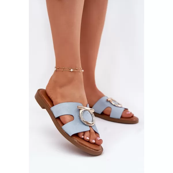  Sandale de dama VINCEZA 17381 ALBASTRU 