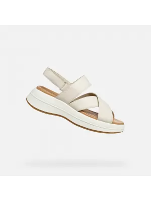 Sandale de dama GEOX SPHERICA ECUB-3 S G012856 CREMOS