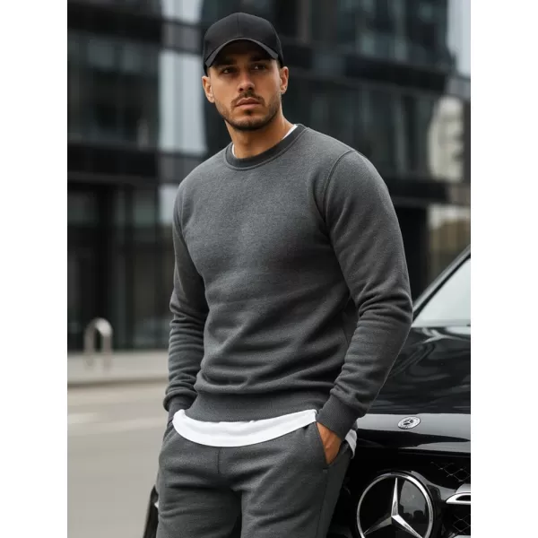  Hanorac pentru bărbați DSTREET BX2405 GRI ÎNCHIS 