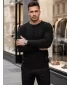 Pulover pentru bărbați DSTREET WX1926 NEGRU