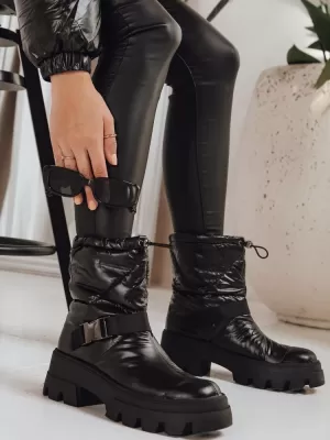 Pantofi de dama DSTREET ZY1299 NEGRU