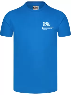 Tricou pentru bărbați NORDBLANC NOTHINGNESS NBSMT8150 ALBASTRU