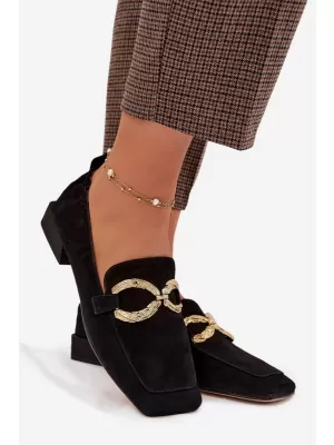 Mocasini de dama D&A CR61-3115 NEGRU