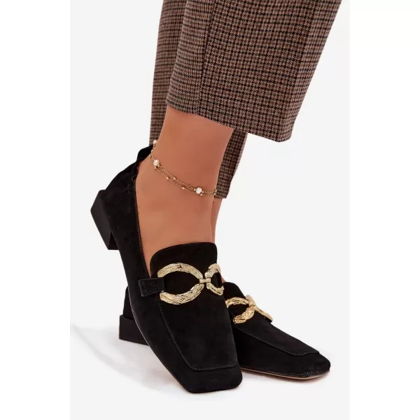  Mocasini de dama D&A CR61-3115 NEGRU 
