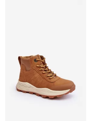 Pantofi de iarna pentru copii BIG STAR MM374202 CAMEL Pantofi Big Star