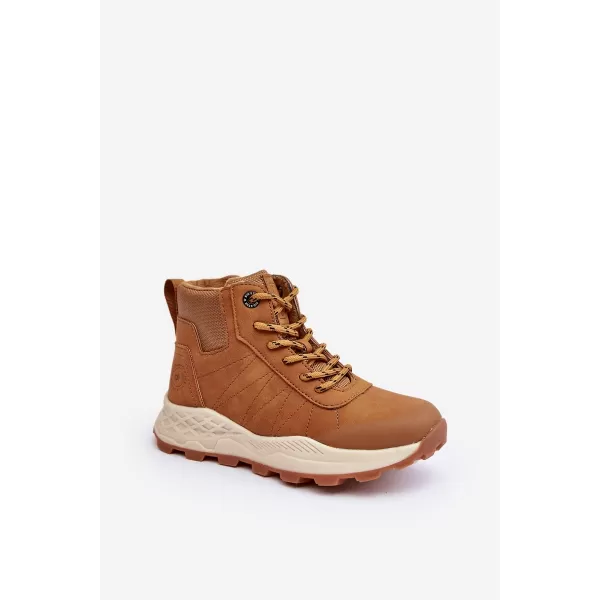  Pantofi de iarna pentru copii BIG STAR MM374202 CAMEL Pantofi Big Star 