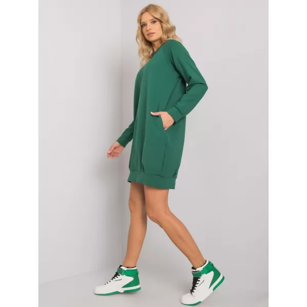  Rochie BASIC FEEL GOOD RV-TU-5184.93P VERDE ÎNCHIS 
