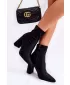 Pantofi de dama cu toc BOTO AMILE 21345 NEGRU